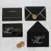 Black Acrylic Invitation Card Greeting Card Slap-up Business Invitation